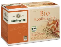 Thé Bünning Rooibos 20 sachets de 1,75 g, bio